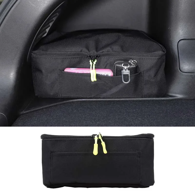 Oxford Cloth Black For Nissan juke For Infiniti ESQ 2011-2019 Car Trunk Tool Storage Bag Car Interior Modification Accessories