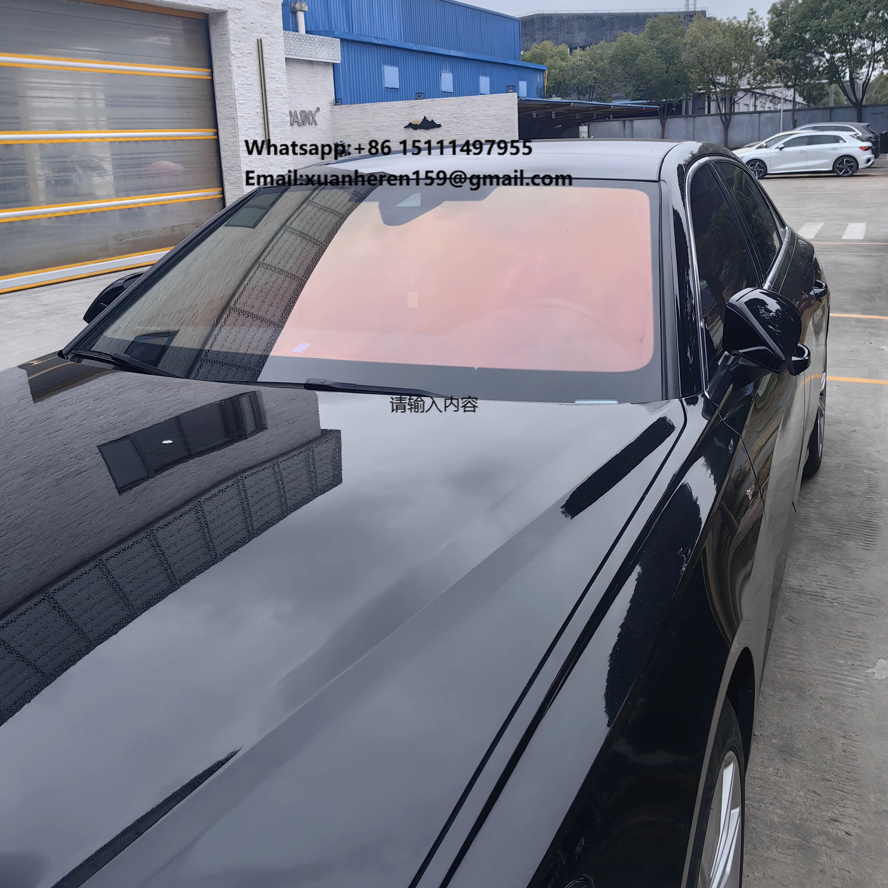 Color Change Car Films 84% VLT 99% UVR Windshield Chameleon Window Tint Self Adhesive Blue Purple Solar Chameleon Car Tint Film
