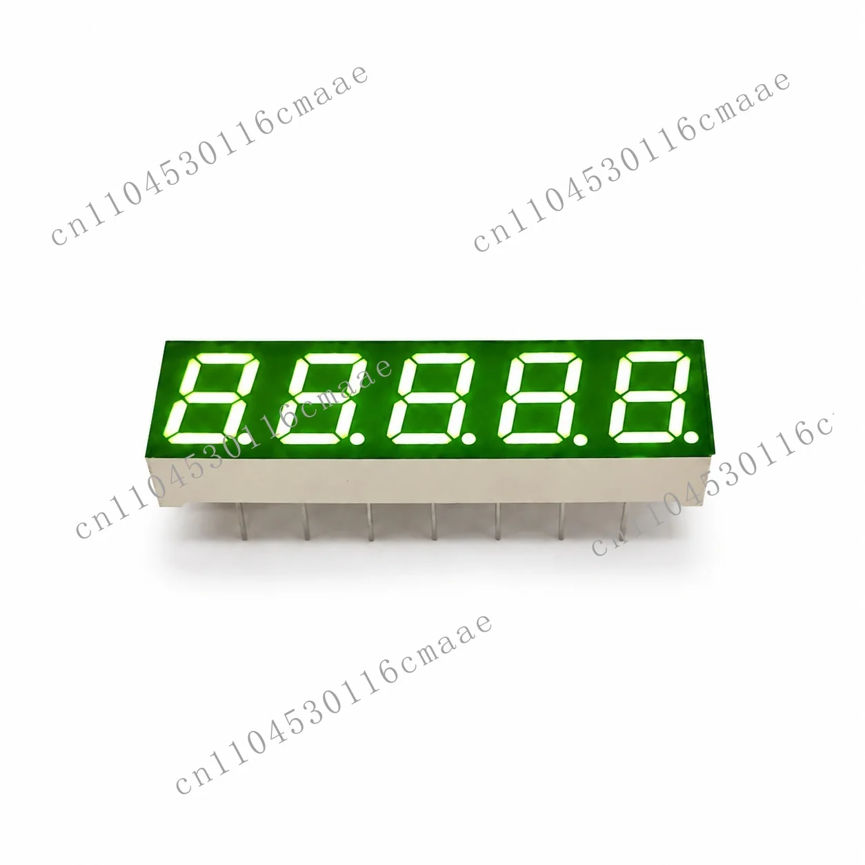 Ultra Bright 0.39 Inch 5 Digits Yellow Green 7 Segment Led Display Digital Tube Common Cathode Anode for Arduino Diy Project