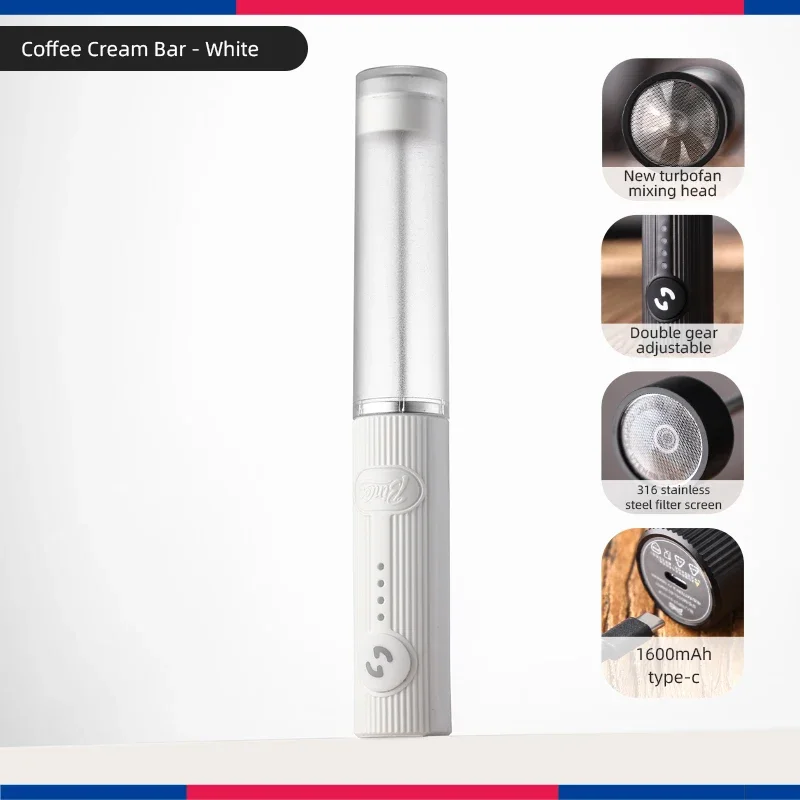 Bincoo Milk Foamer Coffee Whisk Mixer Electric Blender Egg Beater Mini Frother Handle Stirrer Cappuccino Maker Cooking Tools image 3