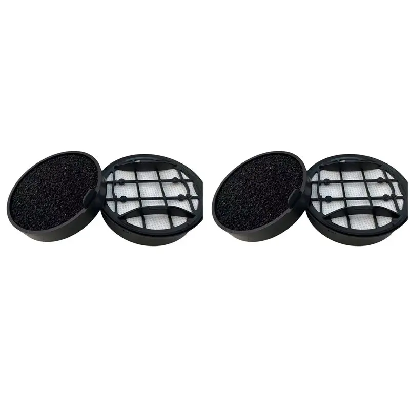 A02F-2X Foam Filter & Inlet Filter With Frame For Cordless VC-7000&8000 XC7053 XC7055 Washable Filter Kit