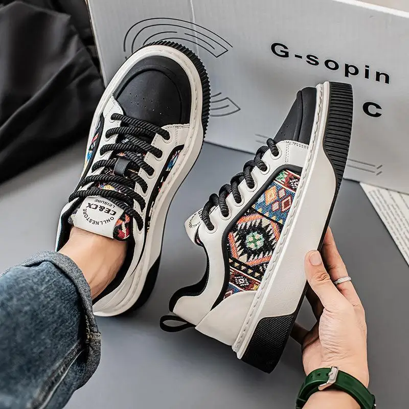 

2025 New Men's Board Shoes,sneakers,skate shoes,Casual Shoes Cushioned Boost Breathable Comfortable New Arrival Trendy Classic