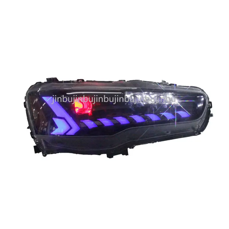 

DK motion Headlights Assembly Lancer LED Headlamp EVO X Sedan for Mitsubishi ASX Sport Lancer 2008-2018 Year Headlight DRL