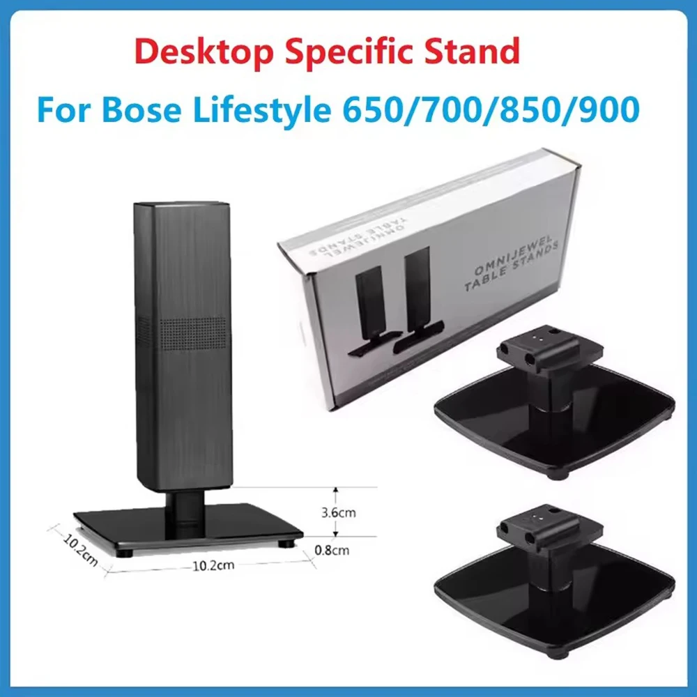 Soporte de altavoz de escritorio para Bose Lifestyle 650, 700, 850, 900, marco de fijación de Brakect, 1 par = 2 uds.