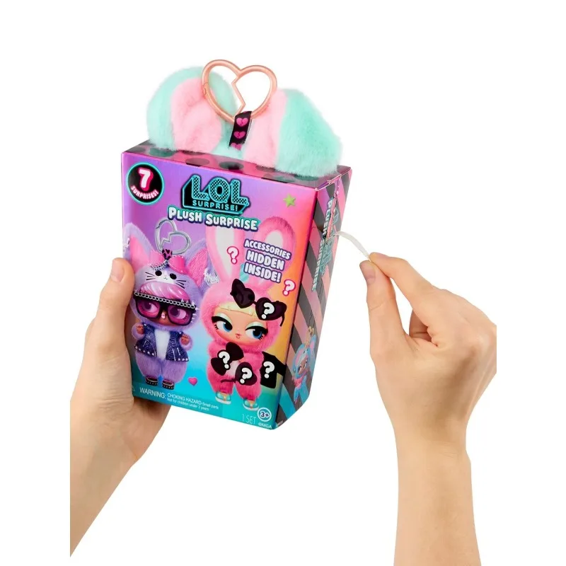 LOL Surprise Series Doll Blind Box Toy Keychain Bag Charm Girl Kids Gift Bunny Kitty Unicorn Panda Cinna Bun Collect Ornaments - view 6