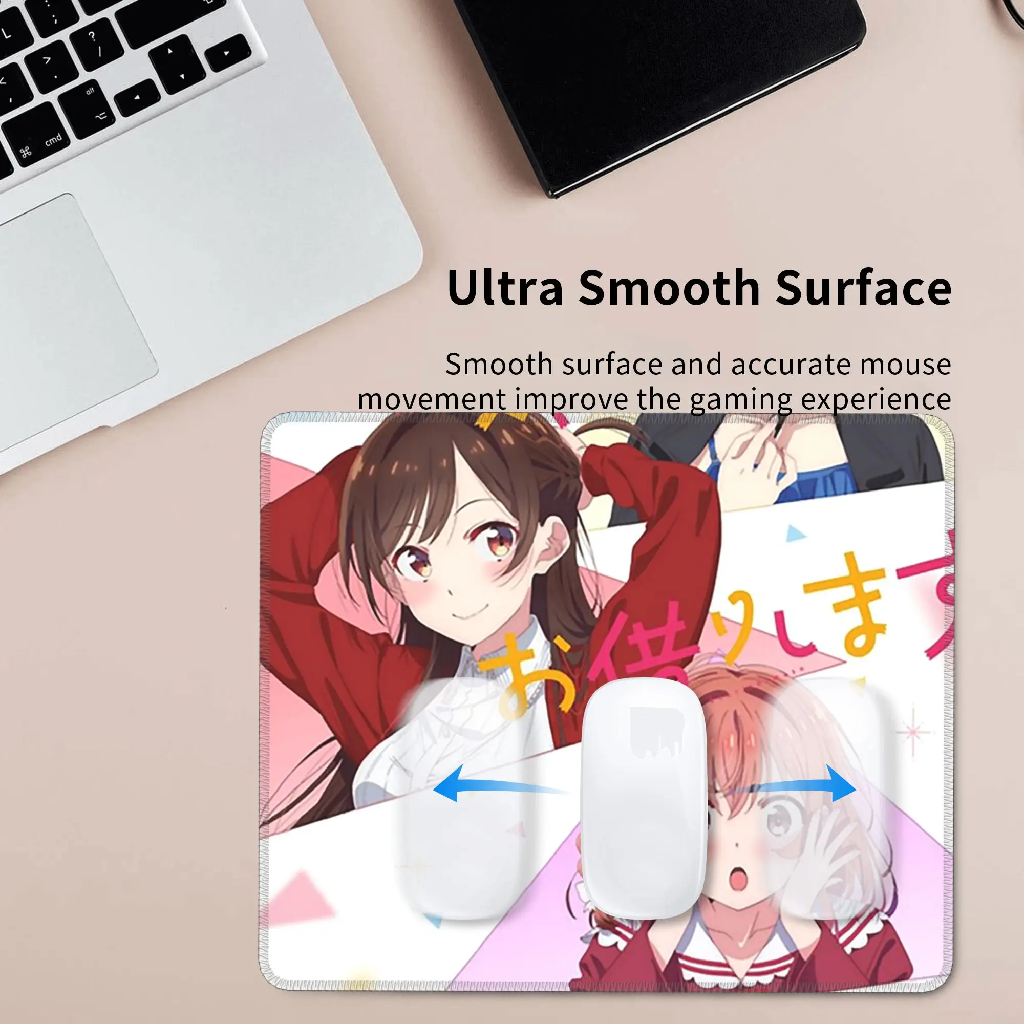 Anime Rent A Girlfriend Mouse Pad Computer Keyboard Mouse Mat Gamer PC Laptop Desk Mat Office Accessories Table Mats