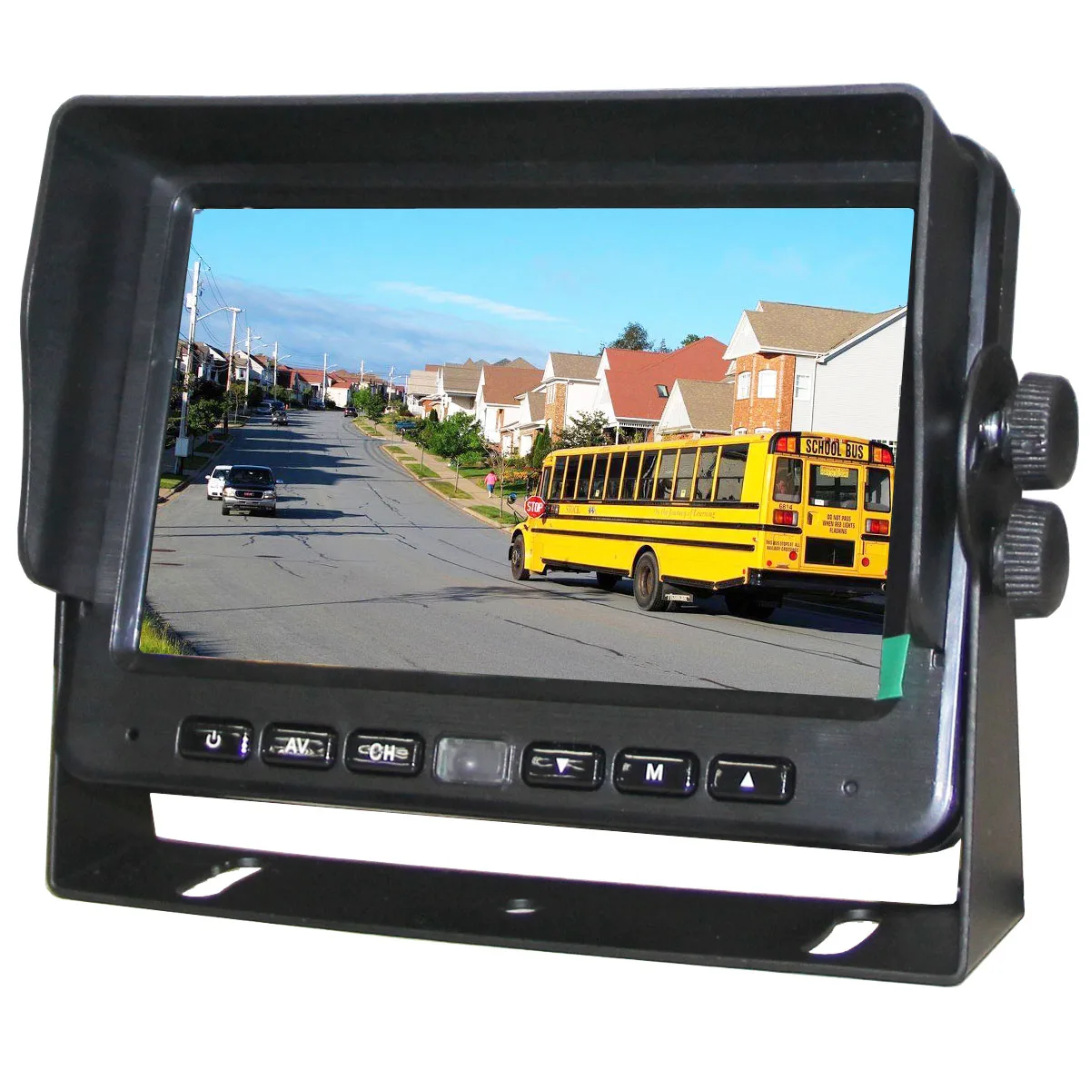 7 Inch/9 Inch/10.1 Inch Quad Car With 4 Channel Video Recording