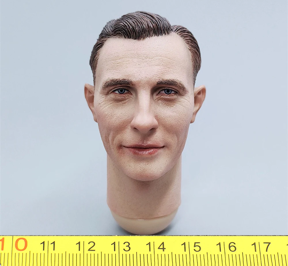 

DID D80194 Soldier Doll Male Head Sculpt Carving with Head Connector Sleeves Shirt Coat Caps For 12" Figure Doll Collect 1/6