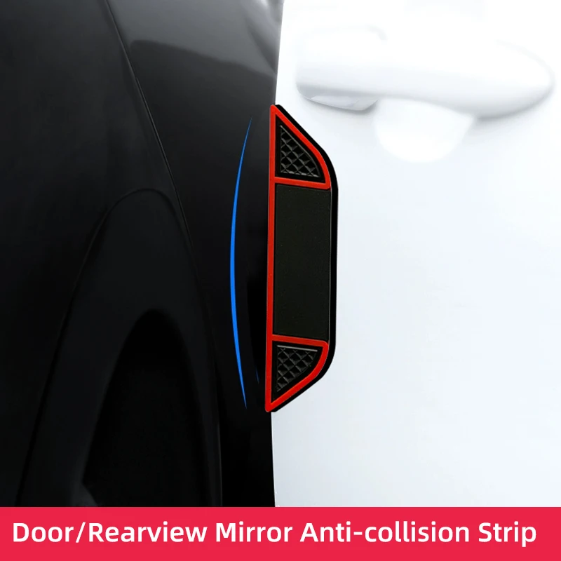 

Car Anti-collision Strip Universal Door Scratch Resistant Rearview Mirror Anti-collision Sticker Interior Automotive Supplies