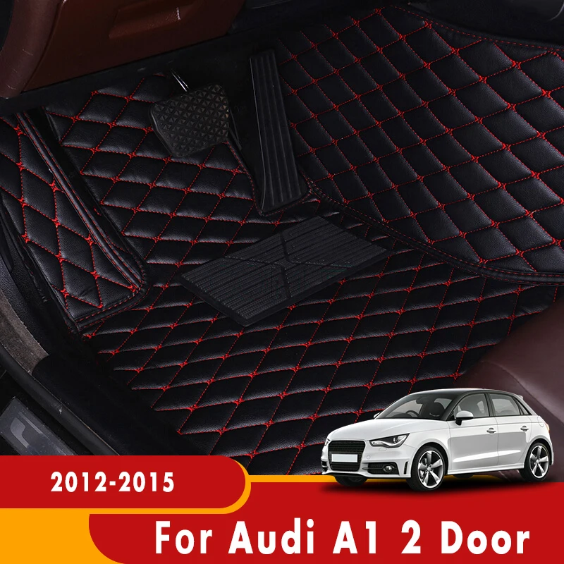 

Ковры для Audi A1 2-дверные 2015 2014 2013 2012 2011, автомобильные коврики, аксессуары для интерьера, детали, Стайлинг, подушечки для ног приборной панели