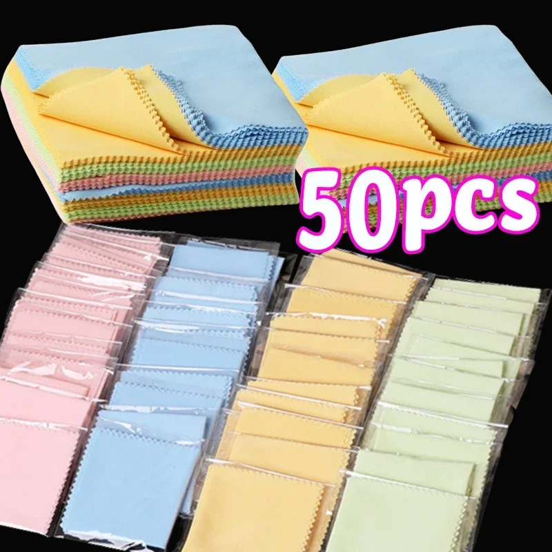 Microfiber Cleaning Cloth High Quality Chamois Glasses Cleaner for Glass Cloths Len Phone Screen Cleanings Wipes Wholesale