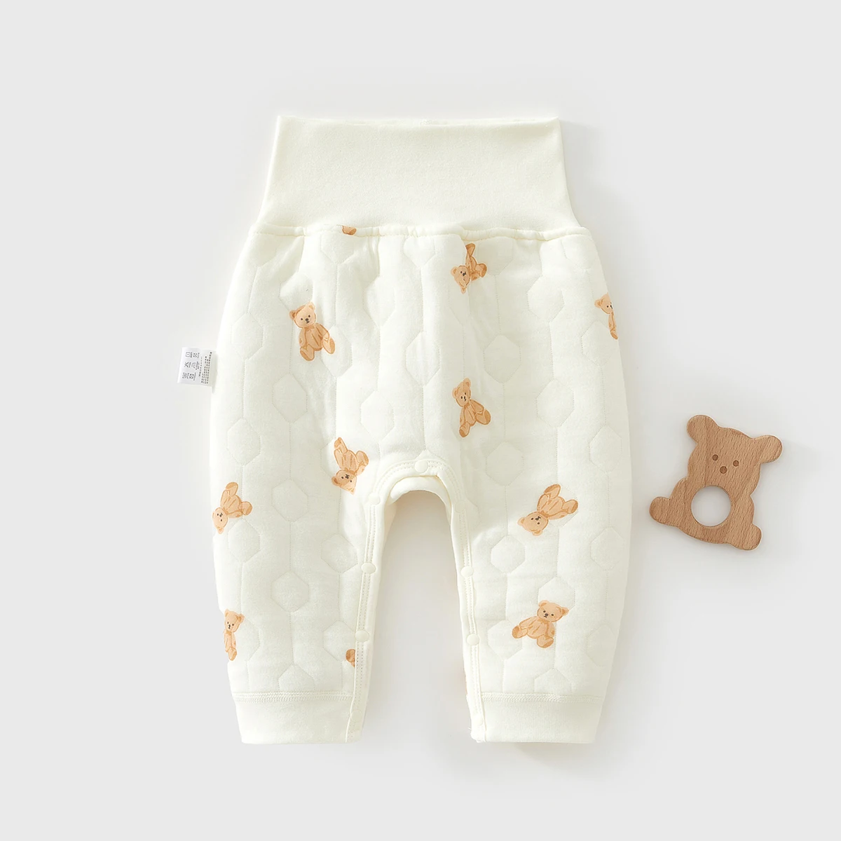 Baby Thermal Pants with Cotton Lining, Winter Wear, Separate Pieces, No Need to Take Off, Baby Clothes for Autumn and Winter, Belly Protection, Class A, Spring and Autumn