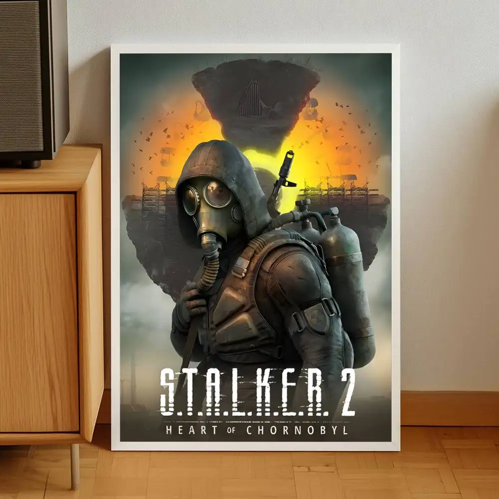 ملصق S-STALKER 2 Heart of C-Chornobyl ملصقات ذاتية اللصق مناسبة لأي سطح جدار مقاوم للماء والرطوبة #5