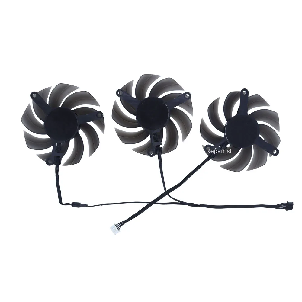 Video VGA Cooler,Graphics Card Fan,FD8015U12D,For Emtek RTX 3070Ti Black Edition D6X,For Leadtek WinFast RTX 3070 LIFE ES
