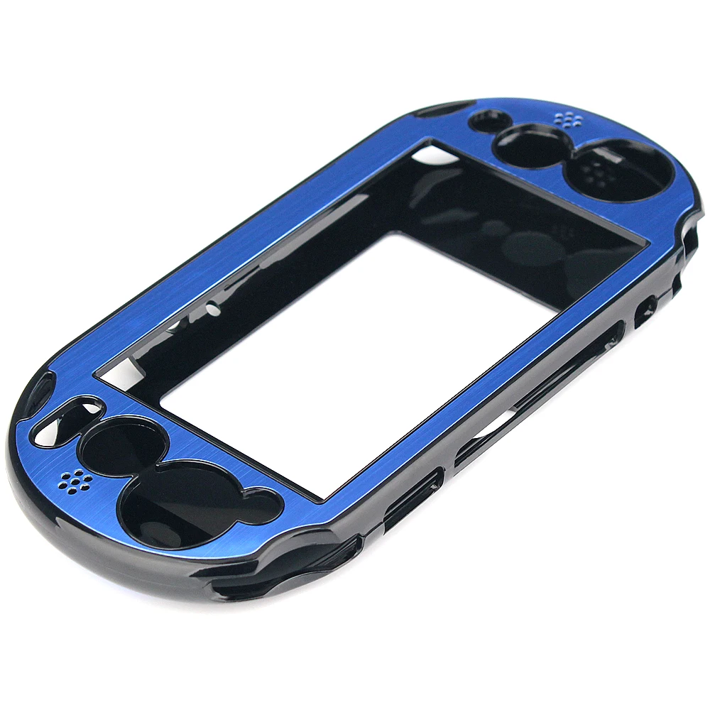 OSTENT Aluminum Metal Hard Case Cover Skin Protective Shell for Sony PS Vita PSV 2000 Controller for PS Vita 2000 Accessories