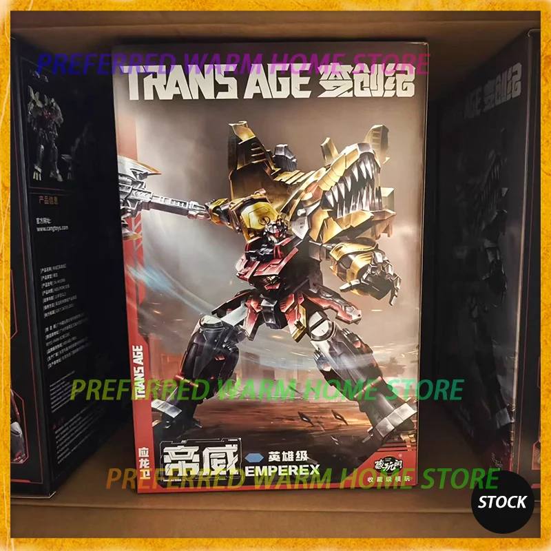

In Stock CANG-TOYS EMPEREX Grimlock 18CM Small size Dinosaur Deformation Model Toys TRANS AGE Dinobot Tyrannosaurus