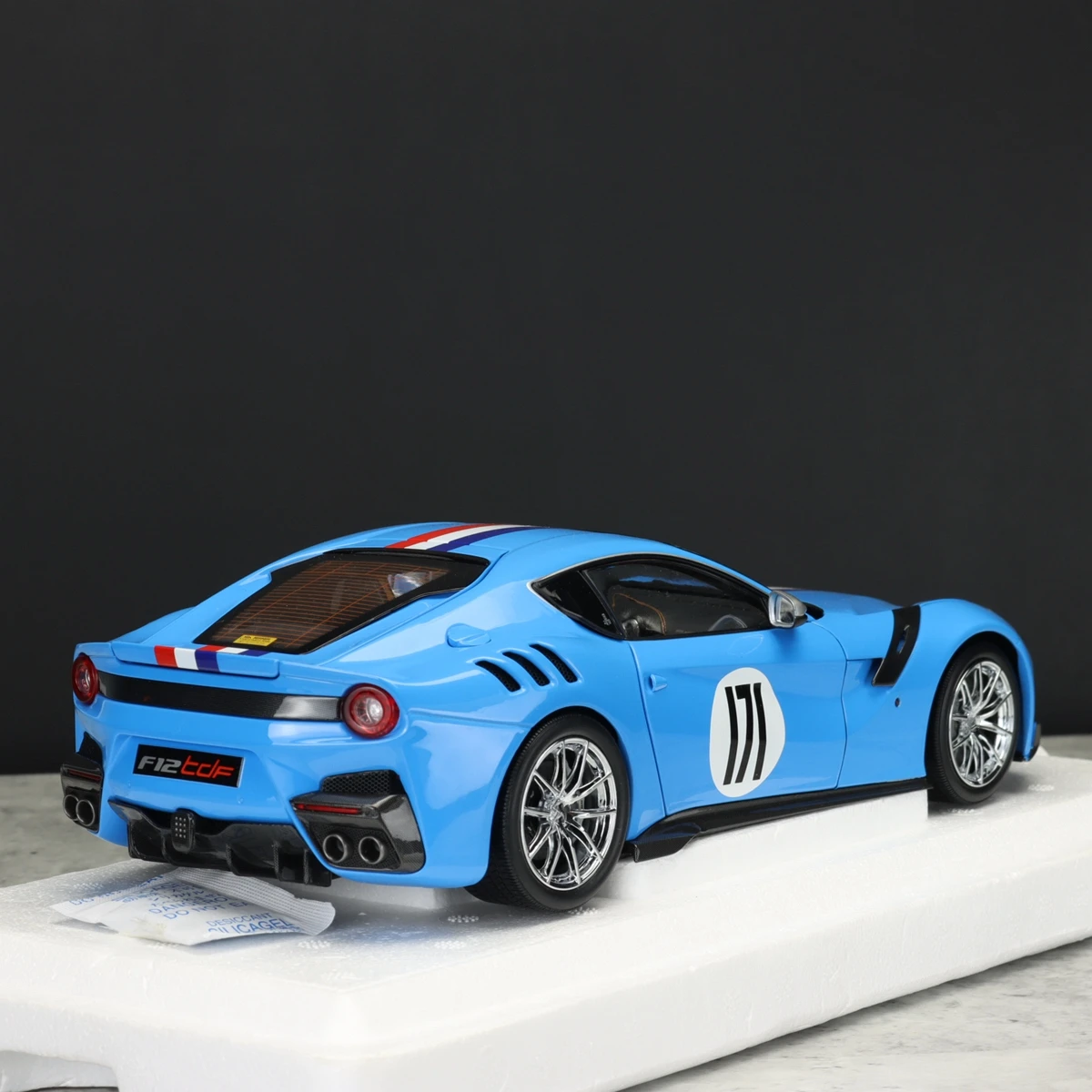 BBR 1:18 F12 TDF #171 Simulation Limited Edition All Open Alloy Metal Static Car Model Toy Gift