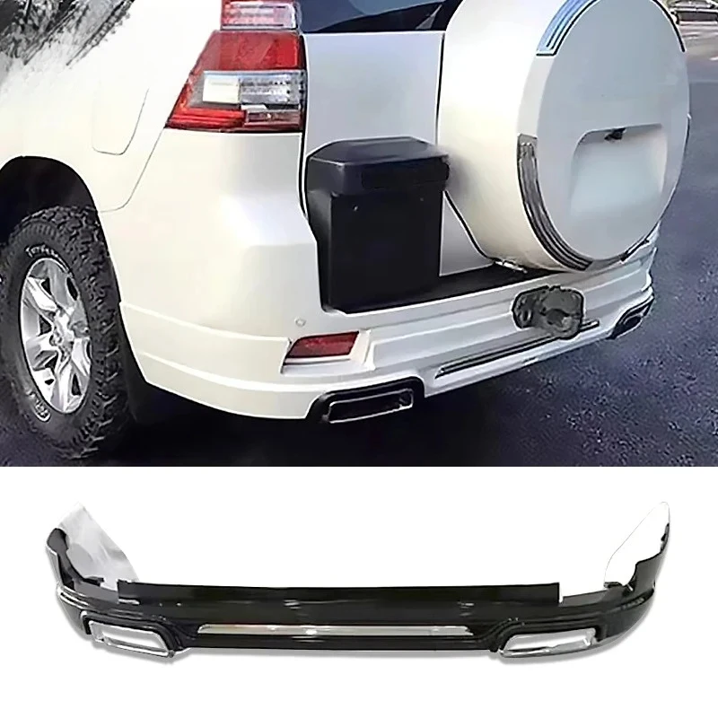 Front Lip Rear Lip Side Skirts Rear Diffuser Bumper Body Kit PRADO 2014-2017 PP Exterior Parts