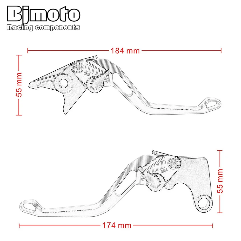 2022 YZFR1 YZFR1M YZFR6 Motorcycle CNC Brake Clutch levers For Yamaha YZF R1 R1M R1S R6 MT-09 MT09 SP Tracer 900 9GT 2021-2024