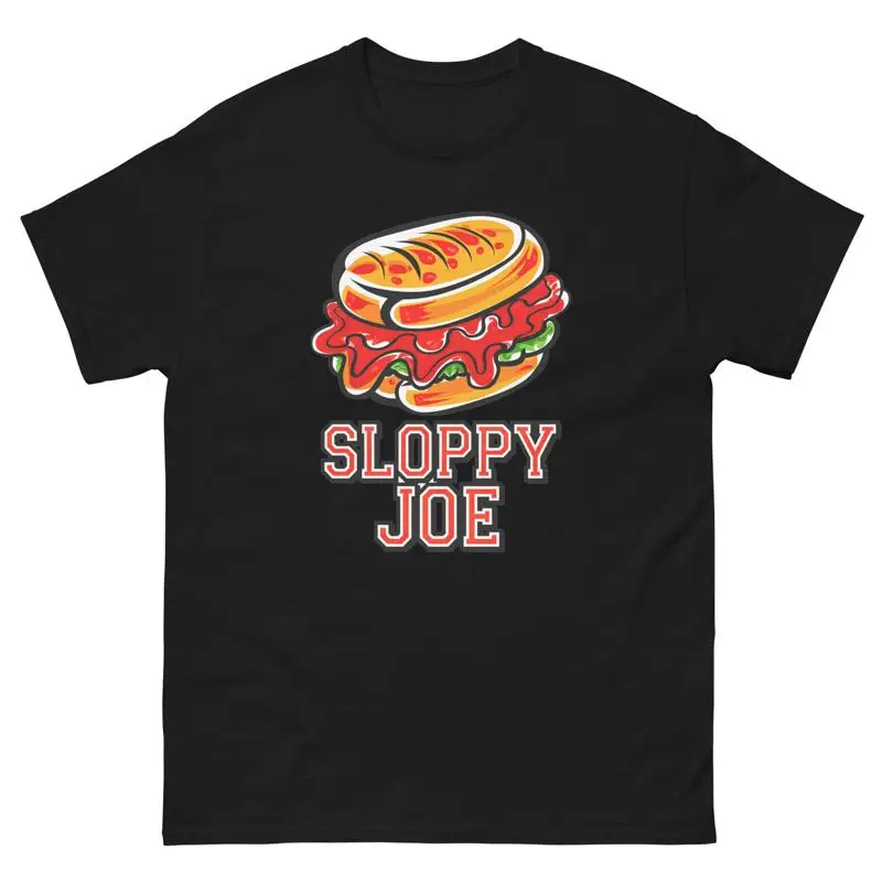 Sloppy Joe Lover imagen de comida camiseta divertida de dibujos animados