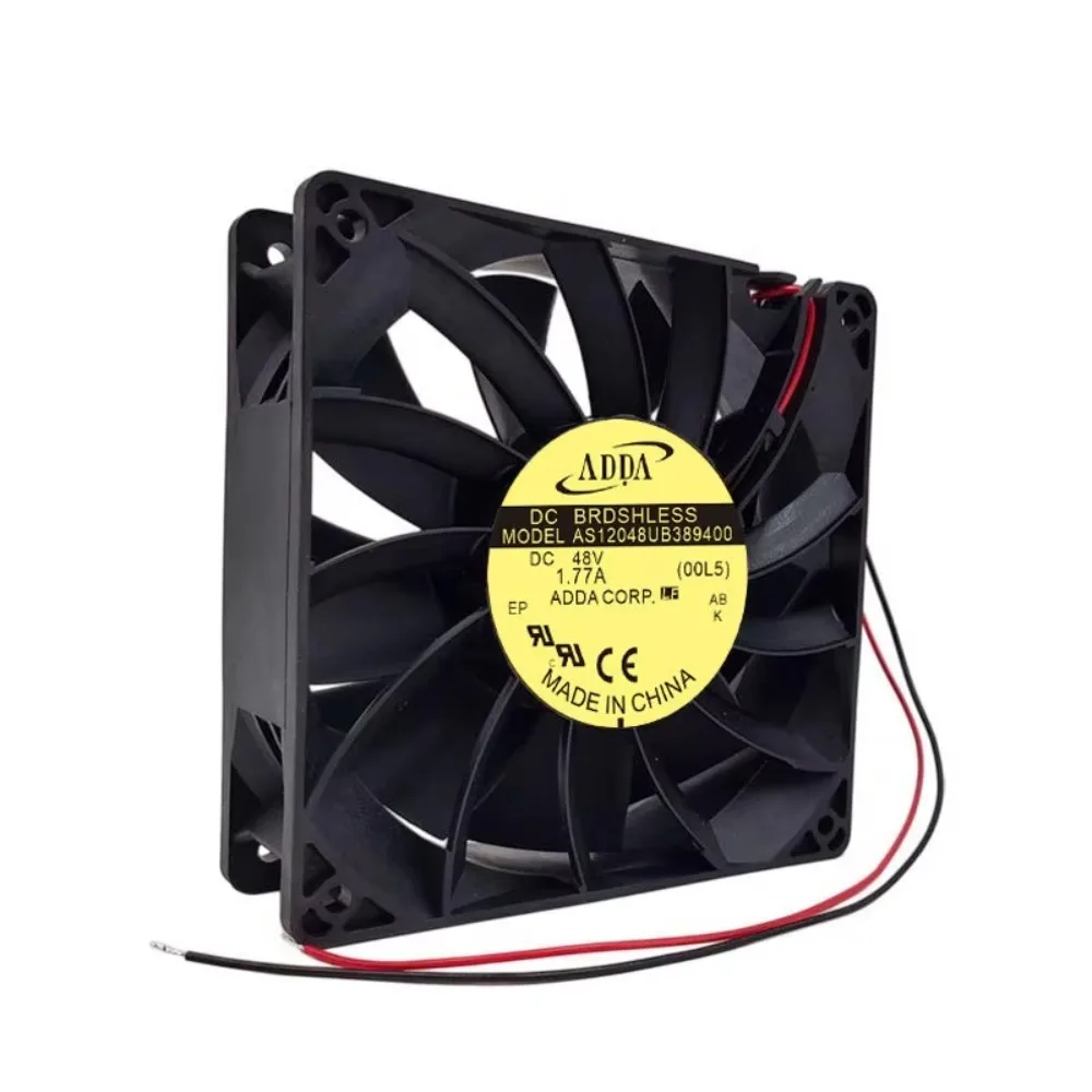 for ADDA AS12048UB389400 DC48V 1.77A 120x38mm High Airflow Variable Speed Fan