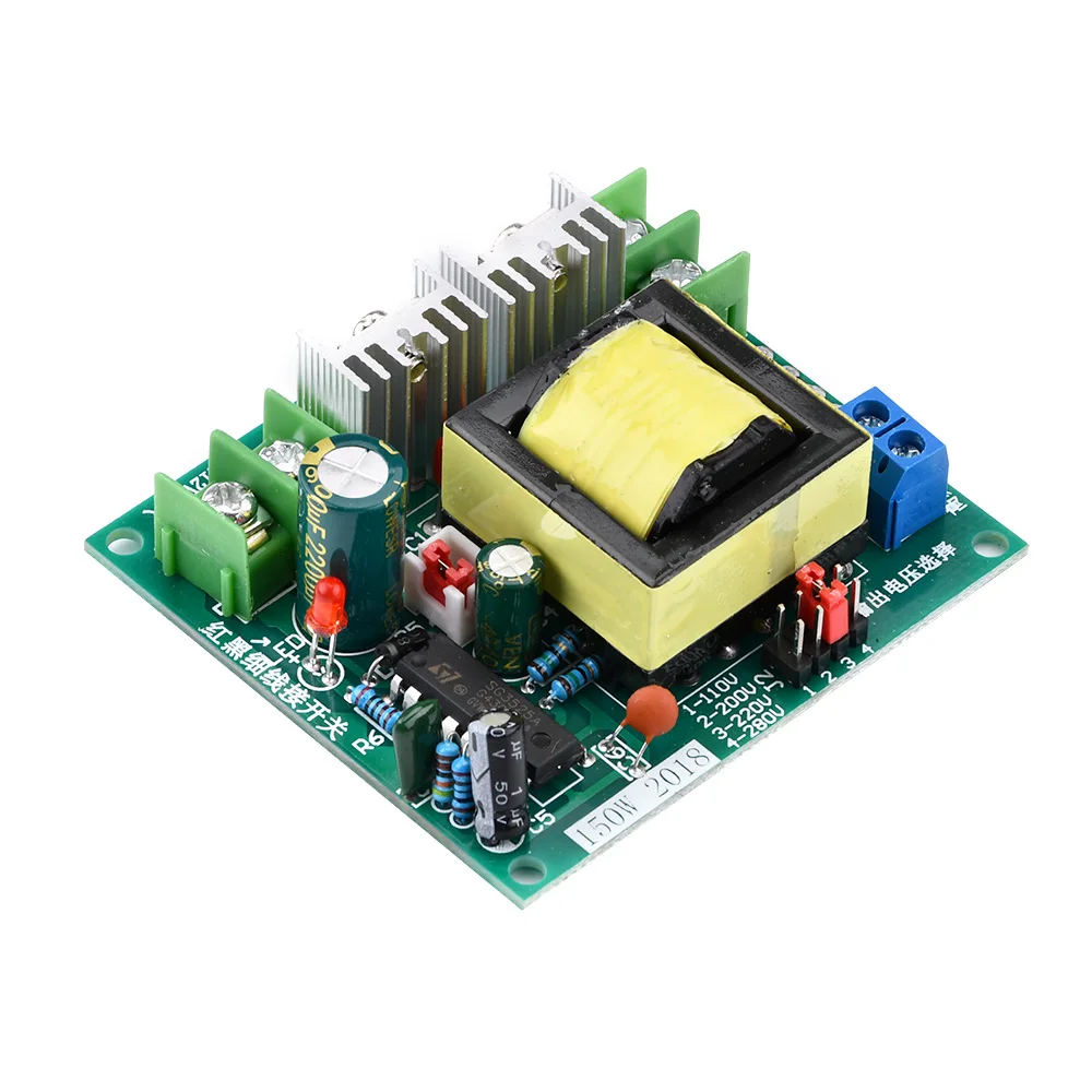 Voktta 150W Inverter DC 12V to 110V 220V High-power Household Battery Inverter Converter Step-up Board Module Transformer Board