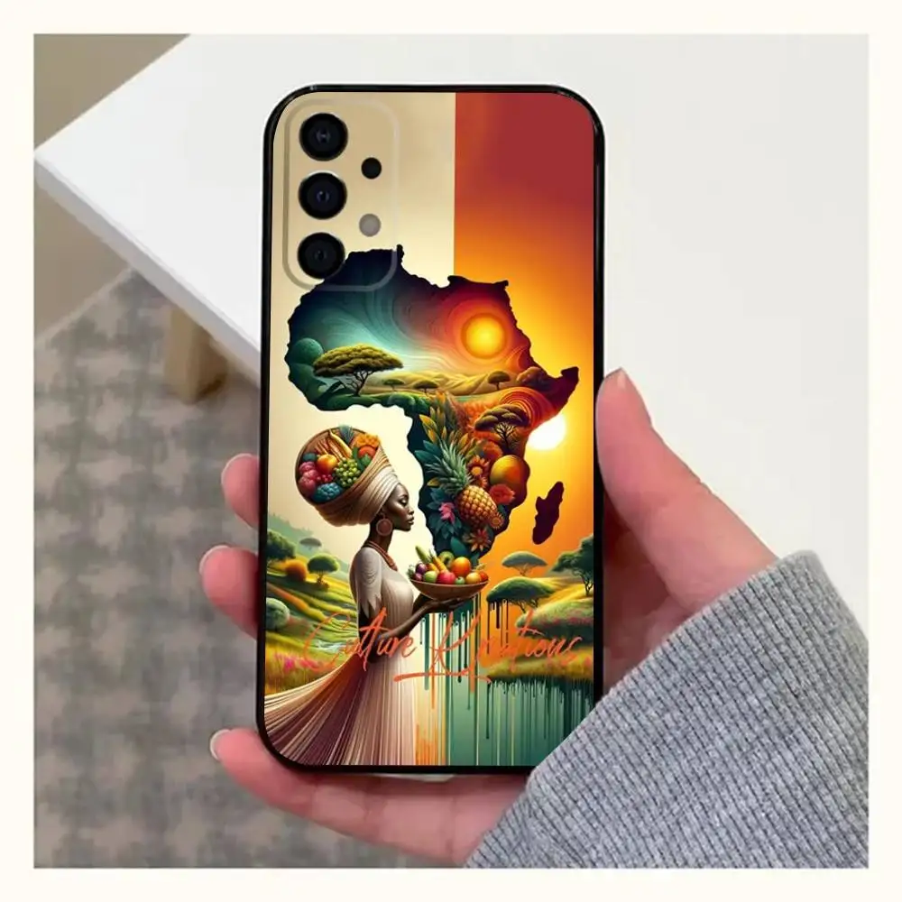 حافظة لهاتف سامسونج جالاكسي A20، A21s، A22، A31، A32، A52، A53، A72، 73، A80، A91 غطاء أسود ناعم