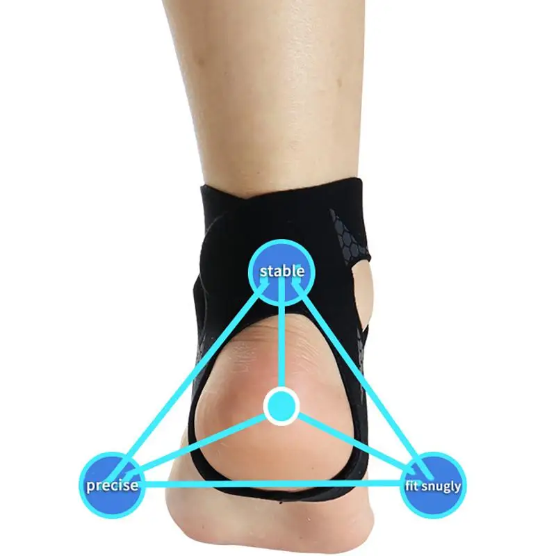 Knöchelbandage-Stützsystem mit Kompressionsmanschette und Fußriemen für optimale Behandlung von Plantarfasziitis – Detail 8