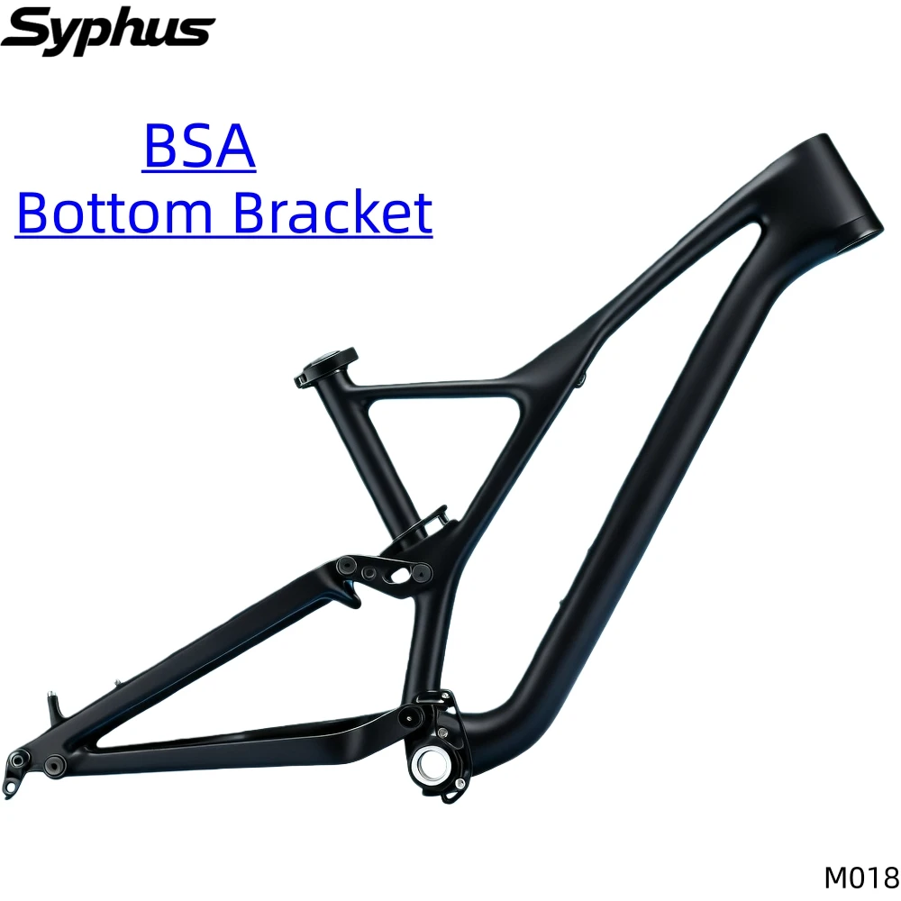 

Syphus T1100 Carbon Full Suspension Mtb Frame Carbon Mtb Bike Frame BSA Bike Frame Disc Brake Mtb Bike Frameset