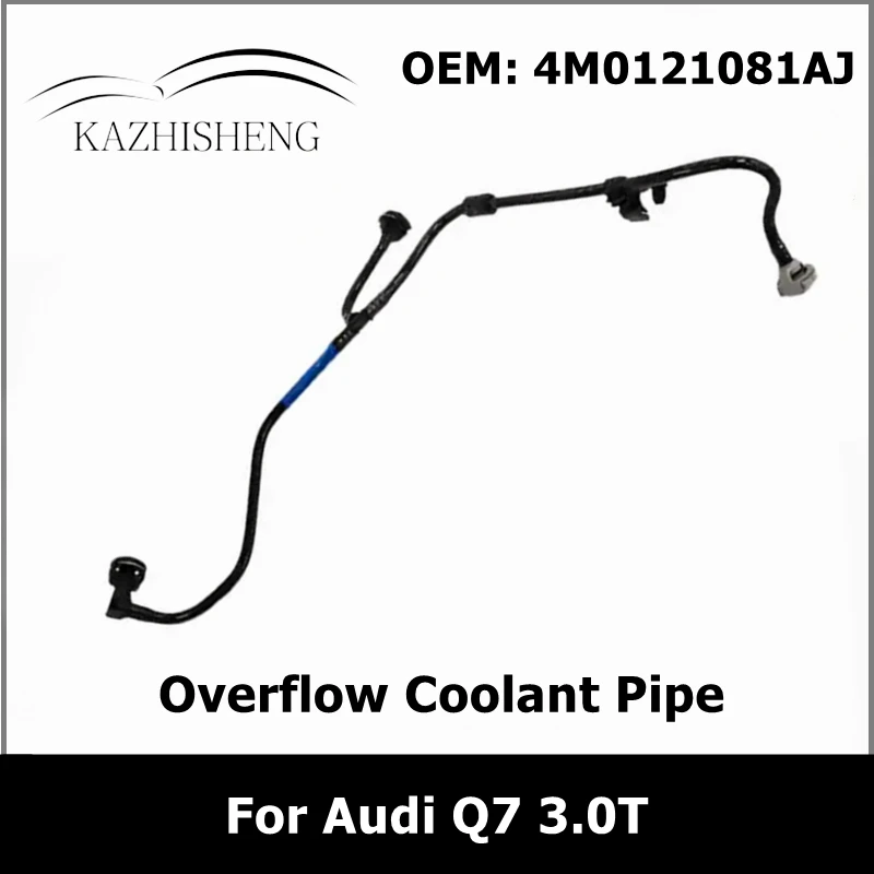 4M0121081AJ Engine Crankcase Breather Hose Radiator Overflow Coolant Pipe for Audi Q7 3.0T