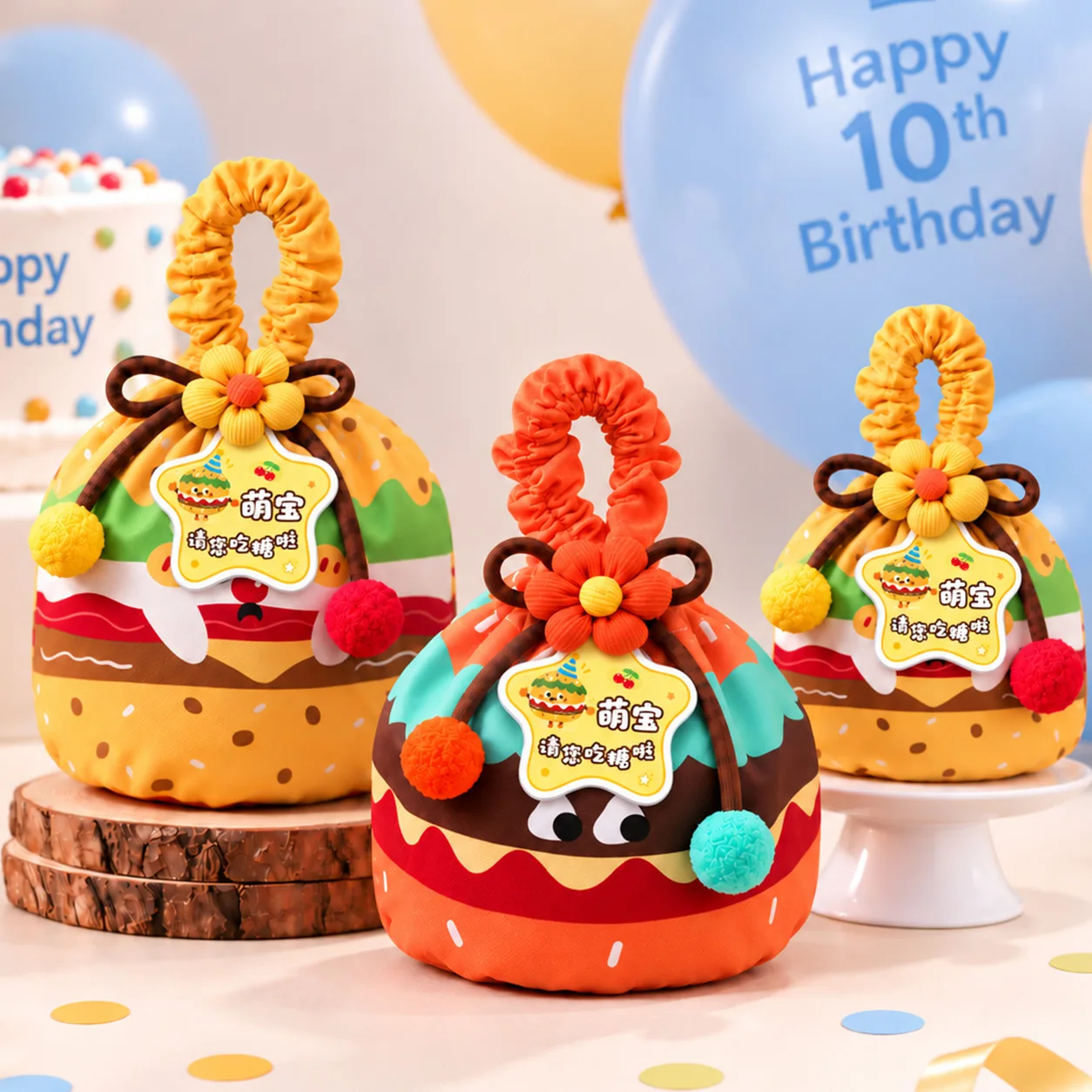 birthday-celebration-baby-gift-bag-sam's-handmade-birthday-party-favors-one-year-old-anniversary-hundred-days-celebration