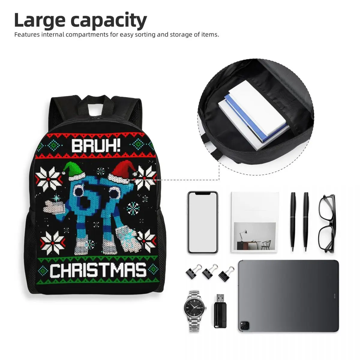 حقيبة ظهر إيطالية مضحكة للأطفال الصغار 67 Six Seven 6-7 حقائب ظهر لمرحلة ما قبل المدرسة ورياض الأطفال للبنين والبنات #3