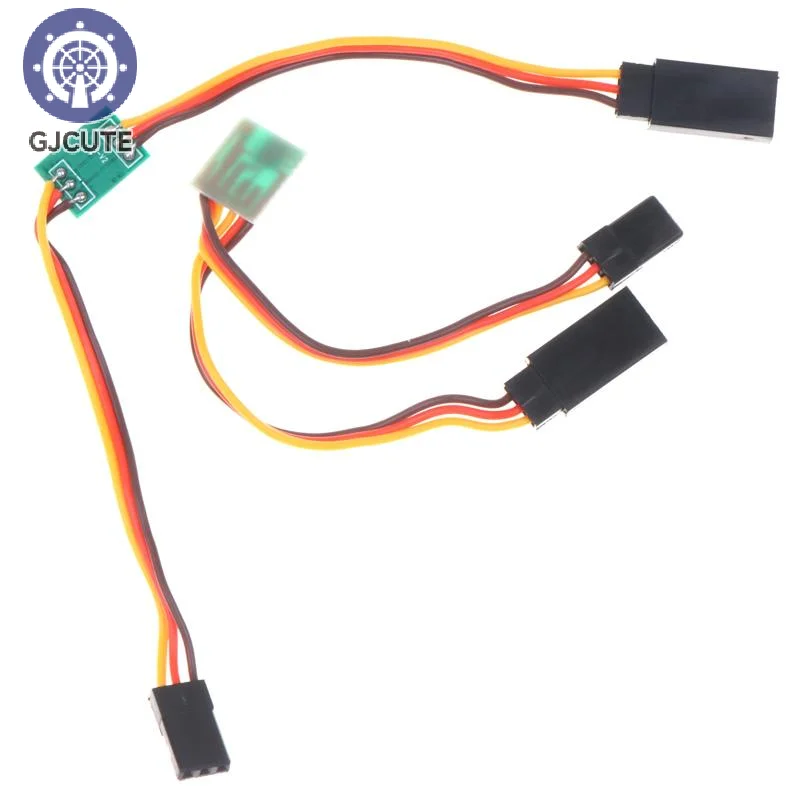 Mini Servo Inverter Reverse Servo Signal Reverser Switch Cable JR Futaba 5-6V 3.6-24V For RC Plane Car Boat