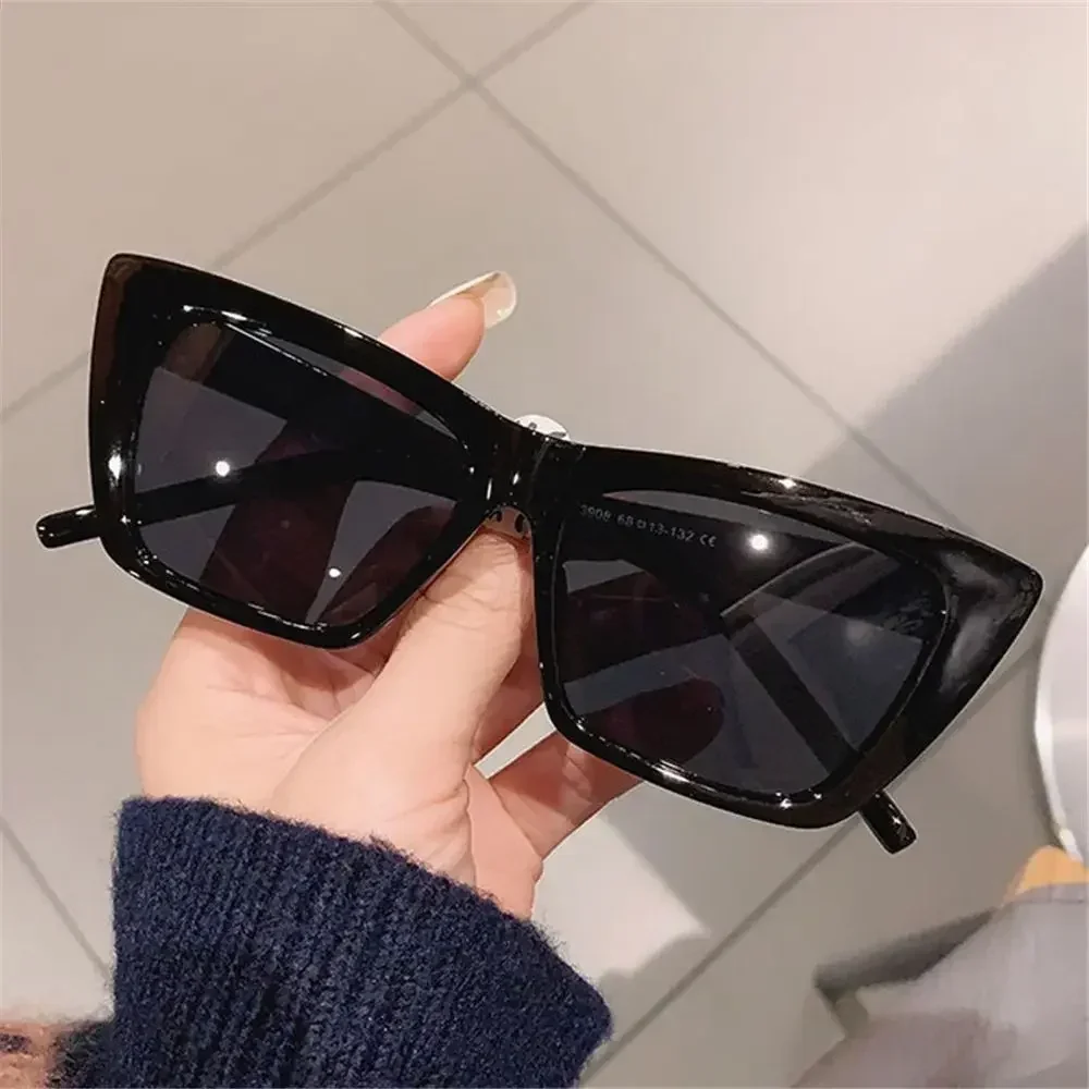 Trend Sexy Cat Eye Sunglasses for Women Retro Square Frame Sun Glasses UV400 Protection Eyewear Summer Shades Fashion Sunglasses