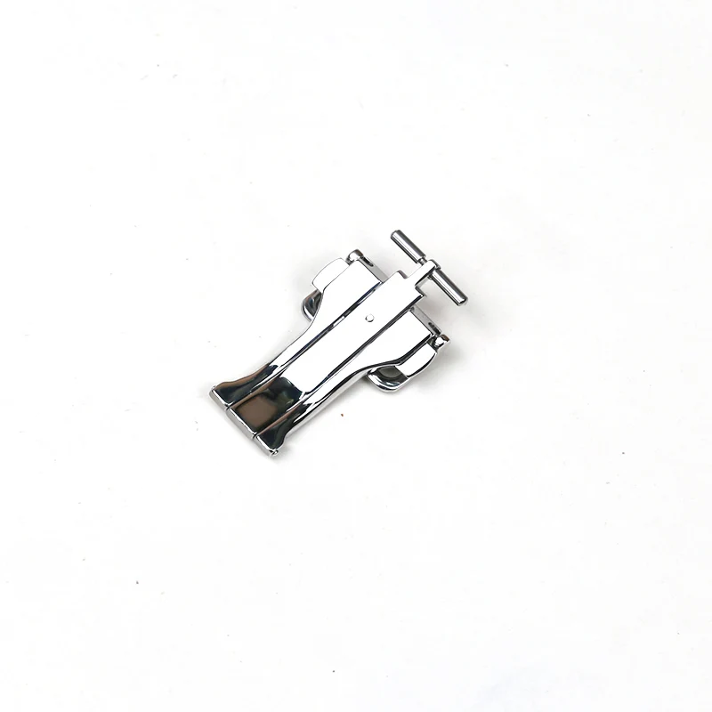 SAUPPO مشبك نشر عالي الجودة 17 مللي متر مناسب لـ Hermes مشبك قابل للطي مصقول من الفولاذ المقاوم للصدأ مشبك فضي