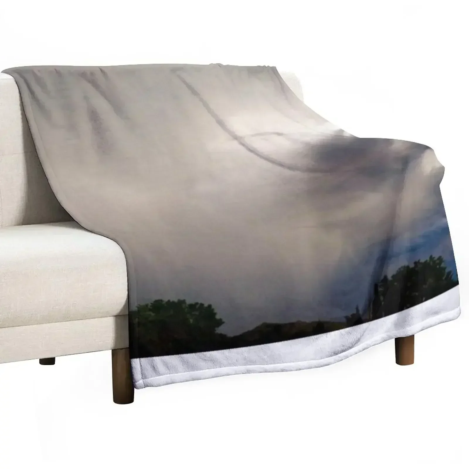 

Clouds Throw Blanket Cozy Microfiber Throw Blanket for Home Bedroom