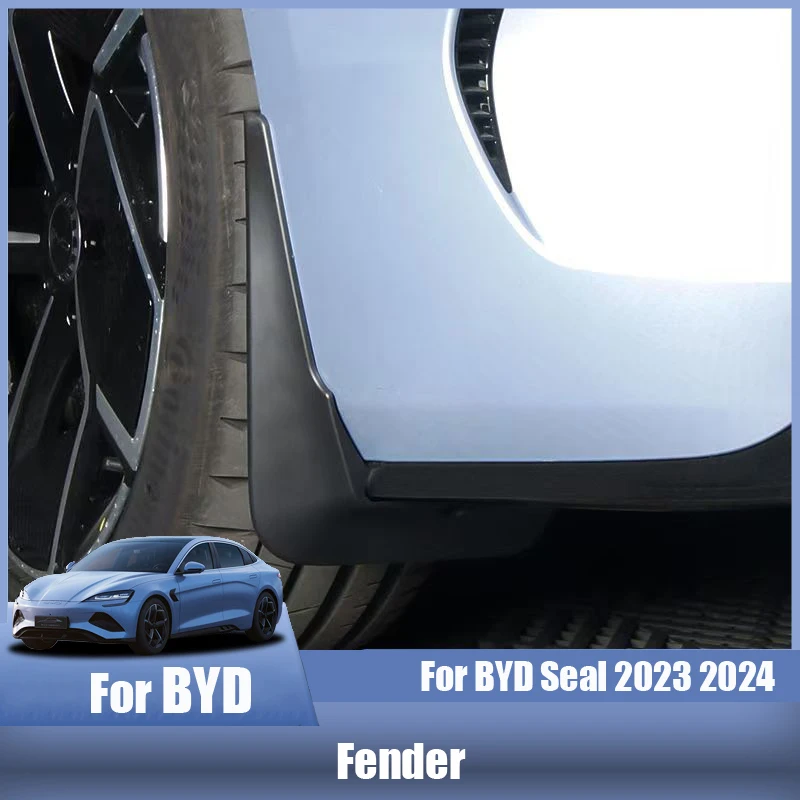 For BYD Seal 2023 2024 Fender Prevent dirt and mud splashing Snap on installation Anti cracking Automotive exterior modification