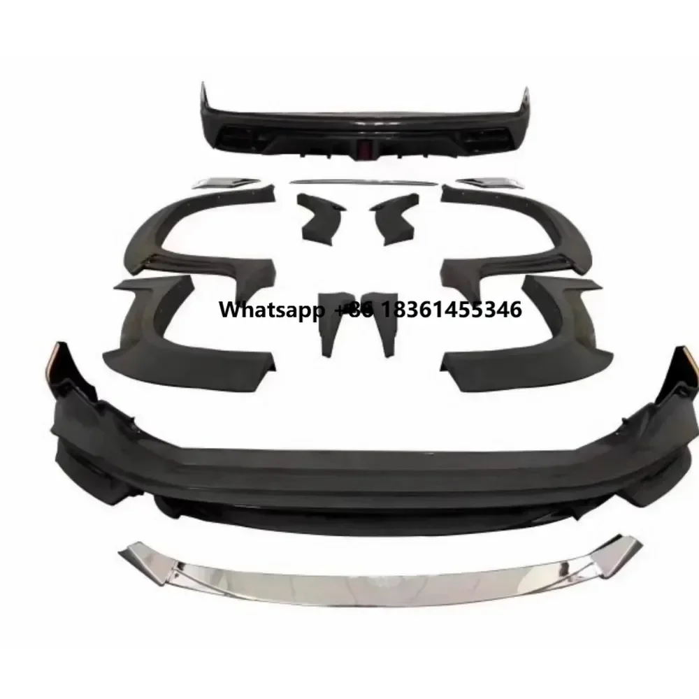 

Car Body Kit Front Rear Lip Eyebrow Assembly For Prado Modified Trim Auto Accessories