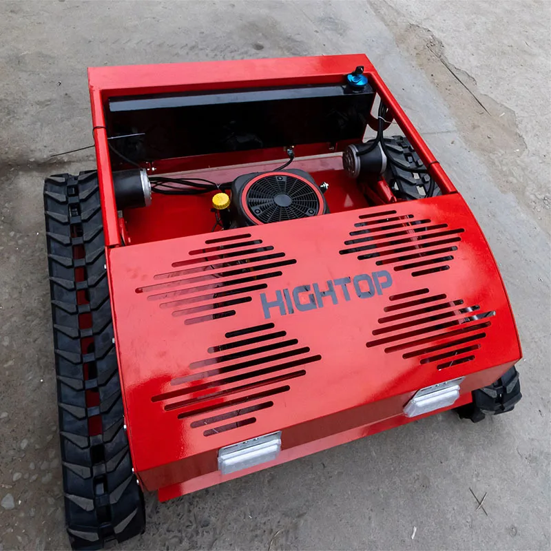 

Gasoline engine 16 horsepower high-power remote control crawler lawn mower, lawn mowing 800MM wide intelligent lawn mower