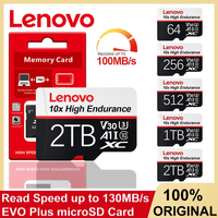 Lenovo U3 V30 Memory Card A2 Micro TF SD Card 2TB High Speed SD Card Cartao De Memoria 512GB For Nintendo Switch Steam Deck PC