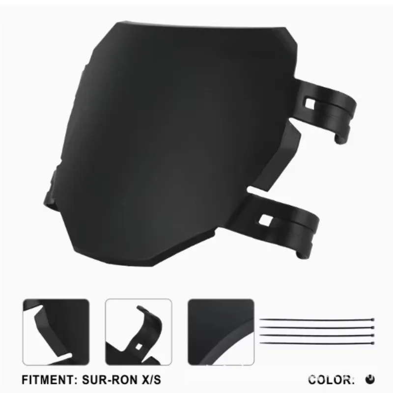 

For Surron Sur Ron S & X For Talaria Sting X3 MX3 MX4 Universal Motorcycle E-Bike Number PlateFront License Registration Plate