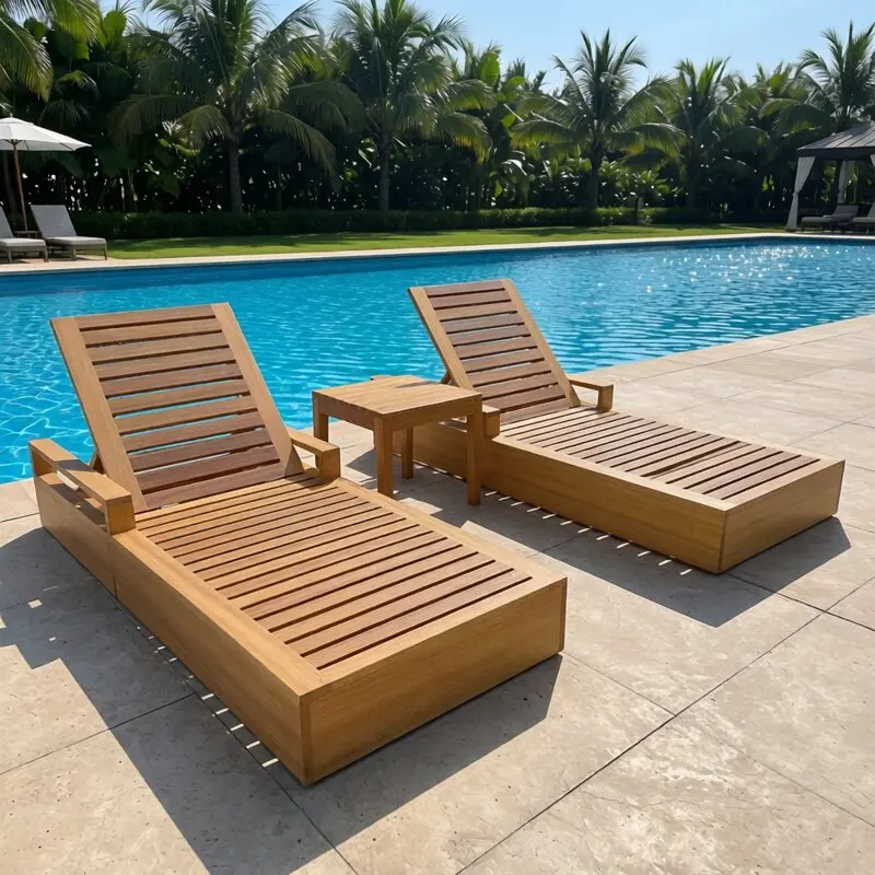 Modern Wood Outdoor Seating Chair Beach Fishing Chair Camping Supplies Lounger Outdoor Accessories Silla Plegable Furniture