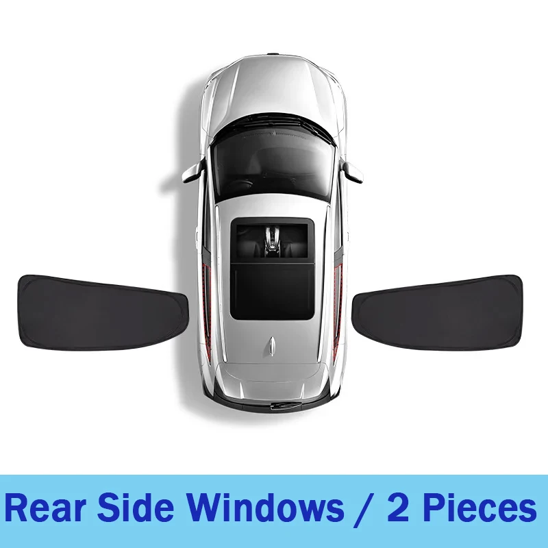 For Volkswagen Tiguan AD1 AX1 SWB 2017-2024 Sunshade Anti Sun Side Windows Visor Privacy Cover Black Parts Tools Car Accessories image 3