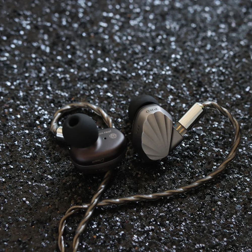 SeekReal Dawn Pro 10*14mm pilote planaire carré + conducteurs hybrides Knowles BA moniteur de musique HiFi Studio basse écouteurs stéréo