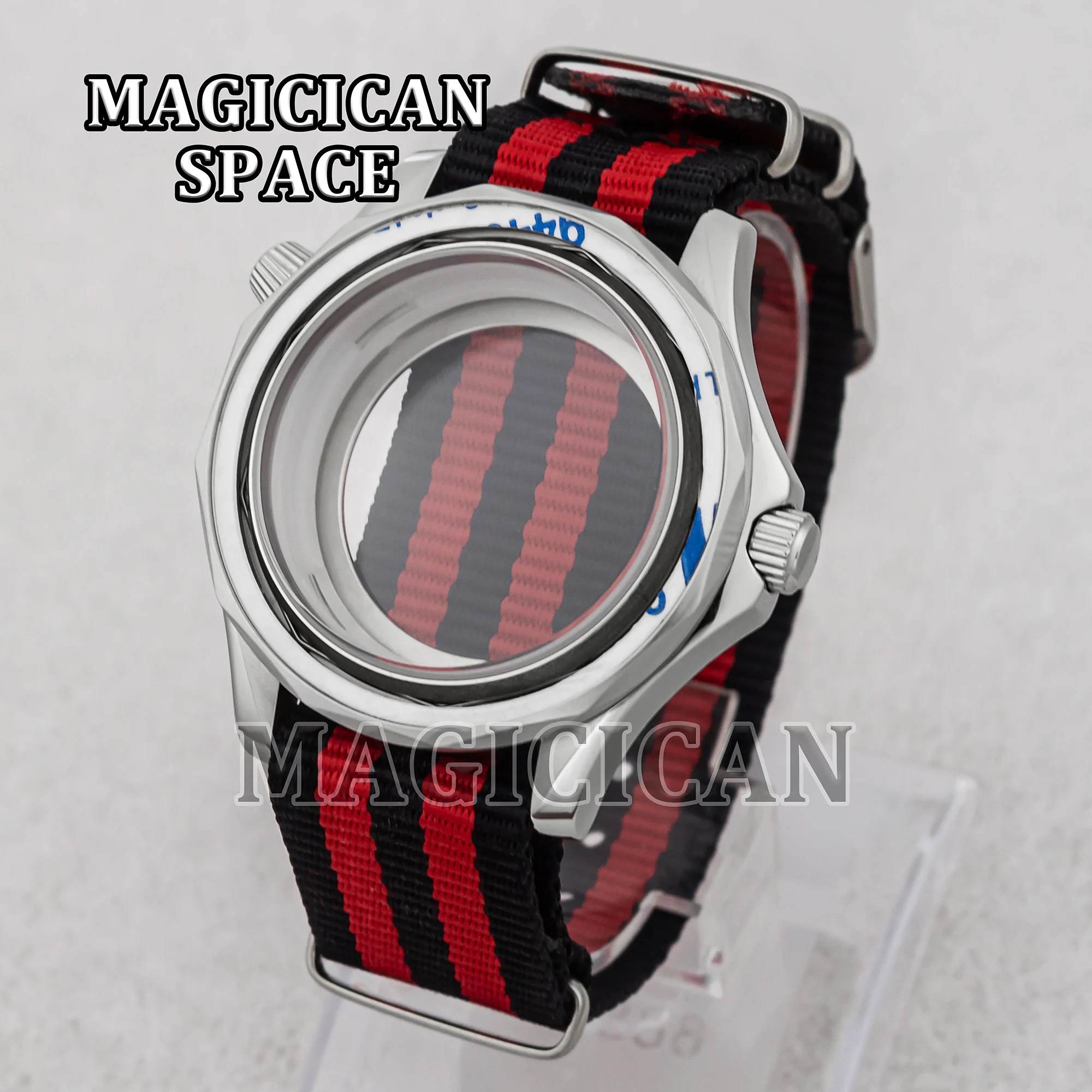 NH35 Case Nylon Strap for Seamaster 300 Watches Watch Accessories Watch Band 41mm Watch Case fit NH35/NH36 Automatic Movement