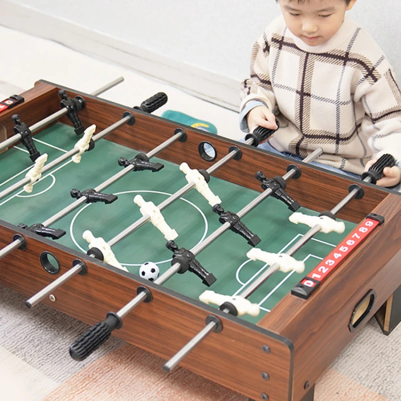 Table Football Machine Billiards Table Home Indoor Ice Hockey Boys Toy Tennis Pair Battle