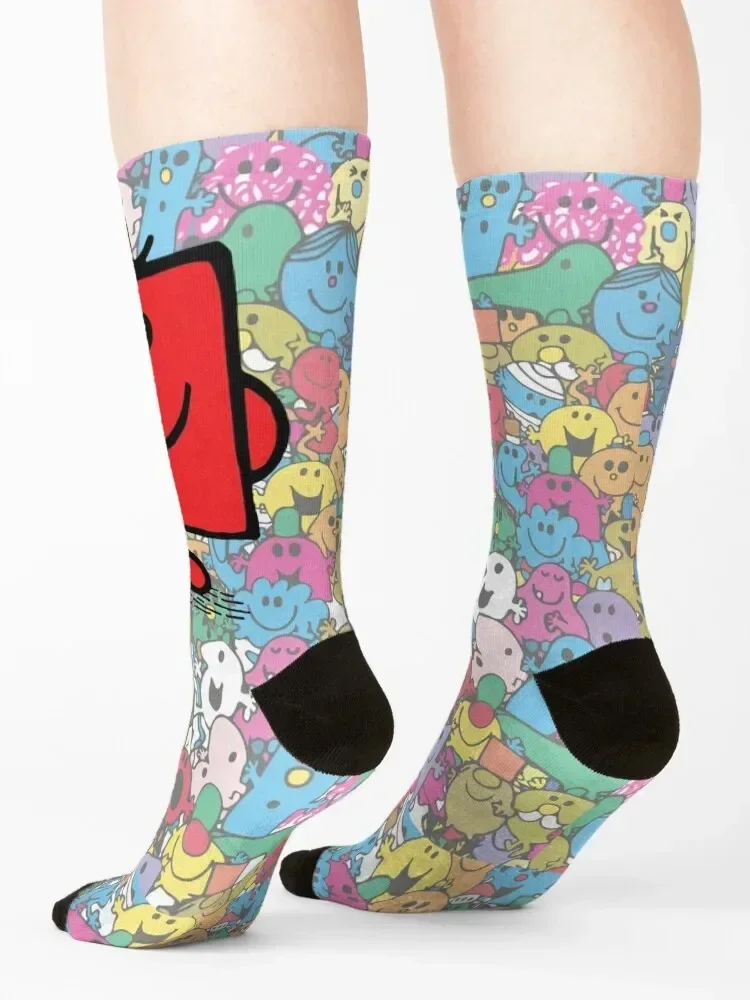 Mr Strong Socks marca de grife meias femininas fofas masculinas