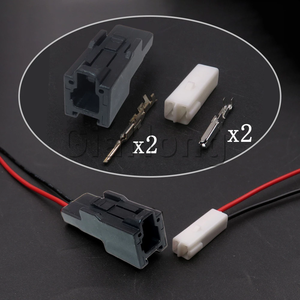 

1 Set 2 Ways 6098-2803 AC Assembly Car Male Plug Female Socket 6098-2541 Auto Parts Automotive Wire Harness Connector