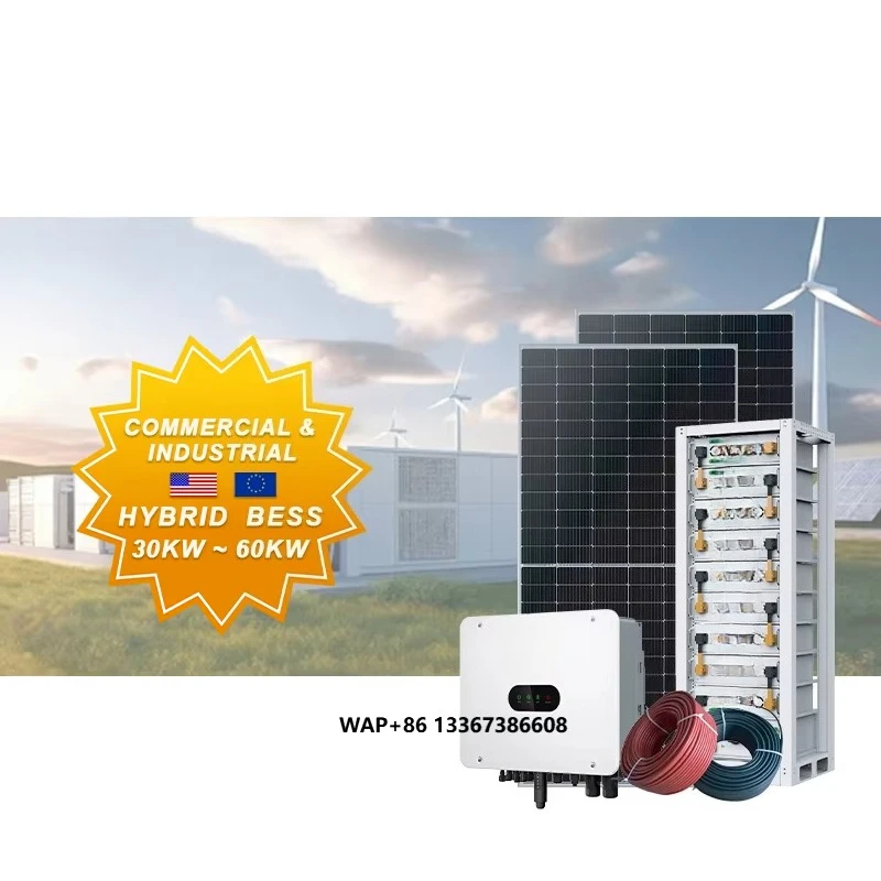 MECC Factory 30-60KW نظام الطاقة الشمسية على الشبكة مع بطاريات مع أرفف سعة تخزين كبيرة للإمدادات التجارية الصناعية #1