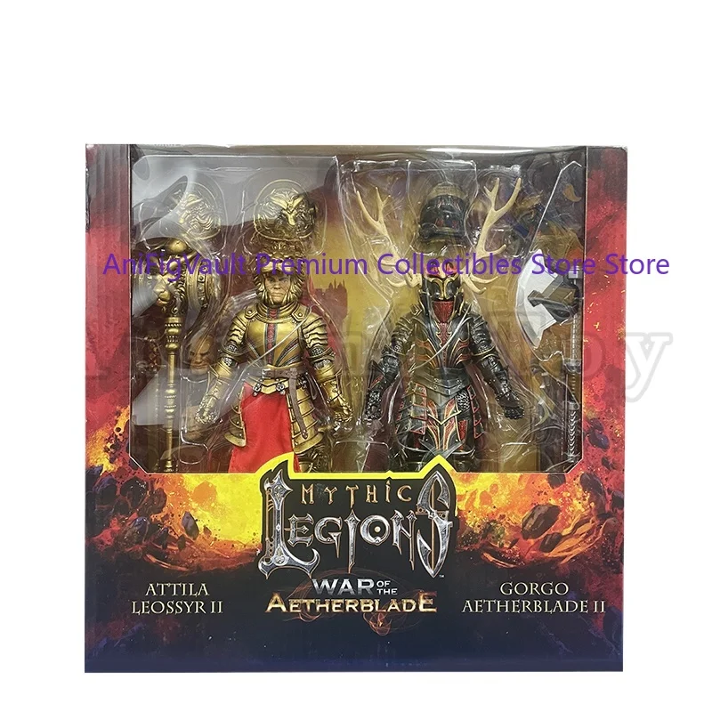 EN STOCK Four Horsemen Studio Mythic Legions 1/12 6 pulgadas (2PCS/SET) Figura de Acción Attila 2 Gorgo 2 Modelo Anime